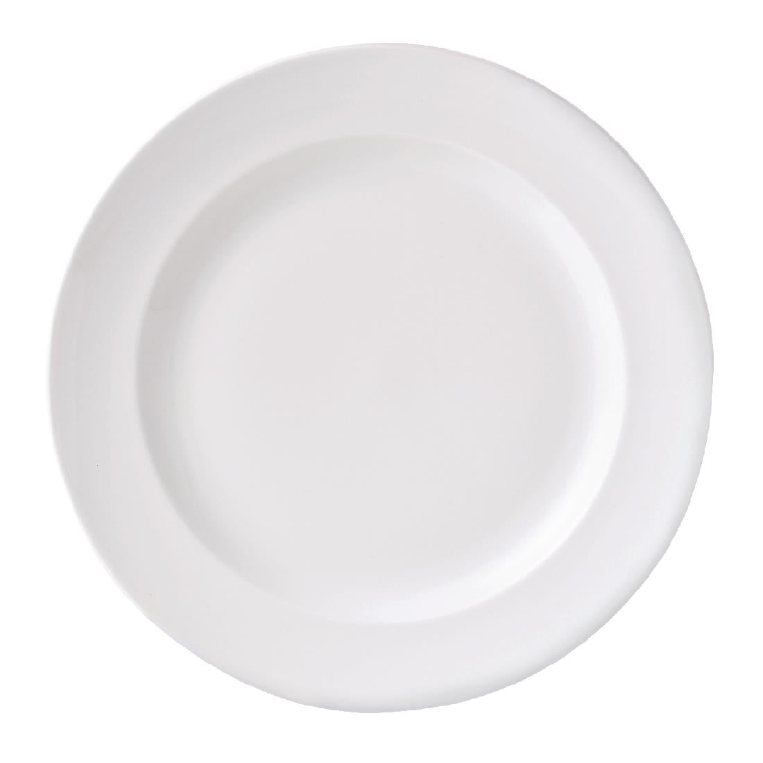 V6901 Steelite Monaco White Vogue Plates 255mm (Pack of 24)