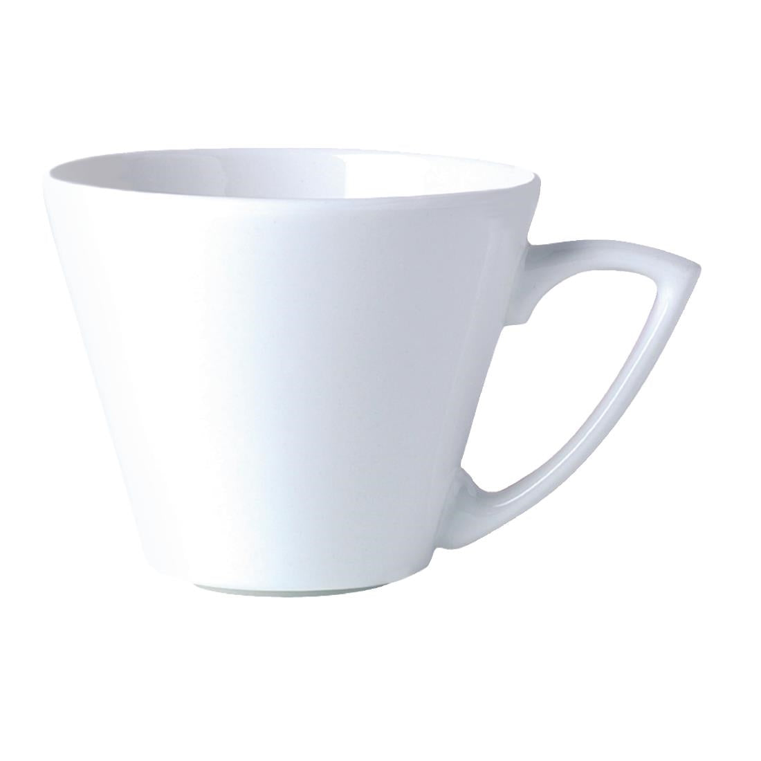 V9171 Steelite Sheer White Cone Cups 340ml (Pack of 12)
