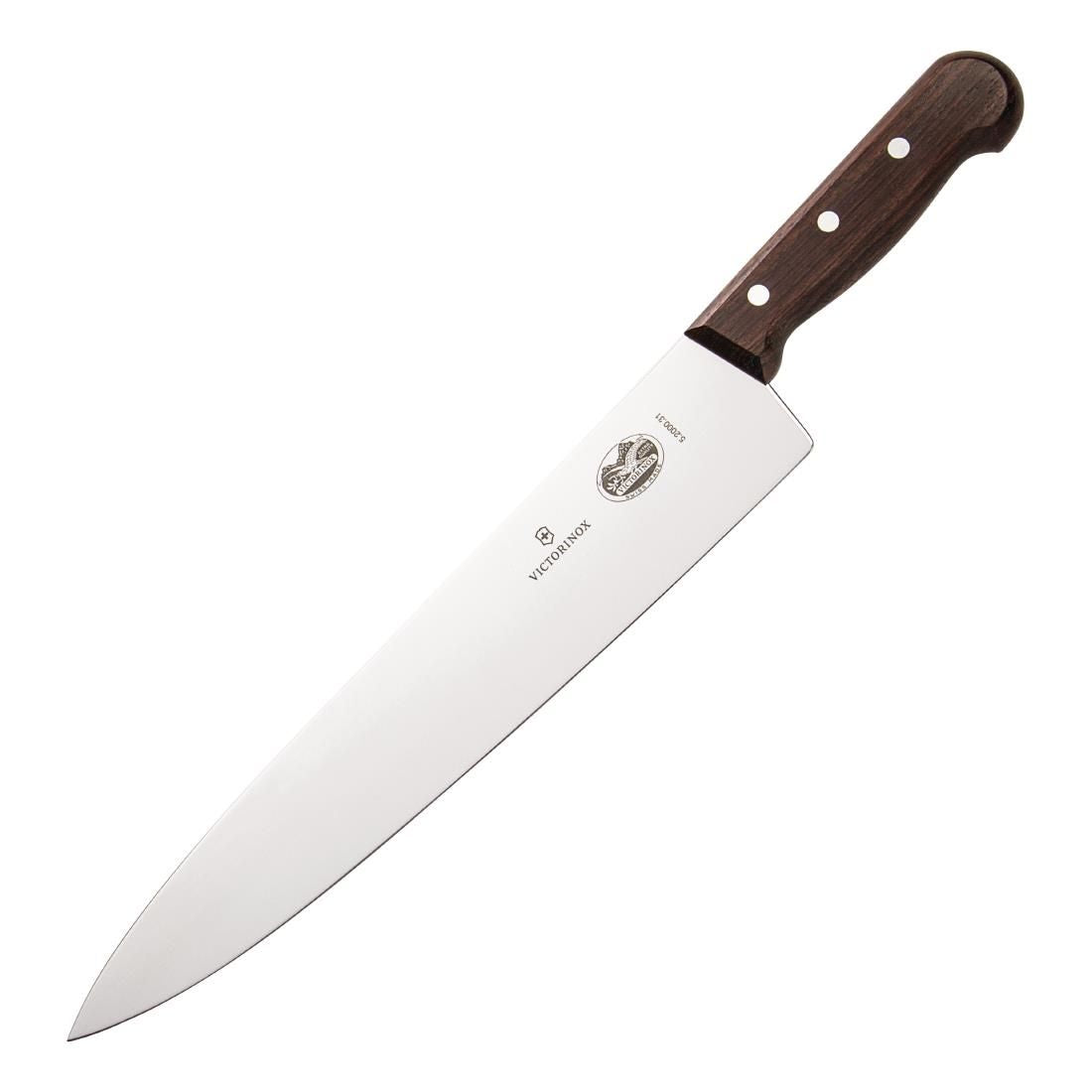 C606 Victorinox Wooden Handled Carving Knife 25cm
