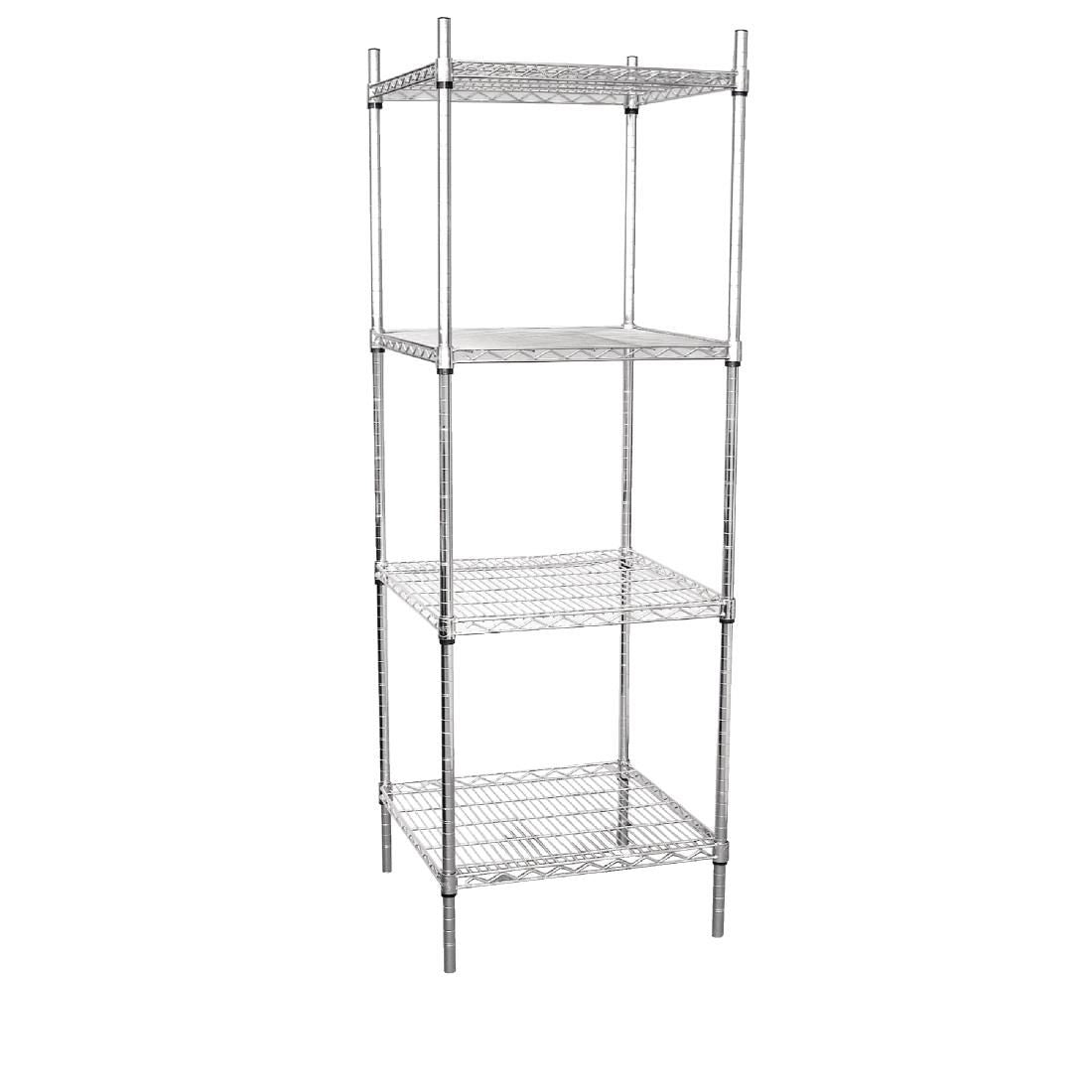 U884 Vogue 4 Tier Wire Tower Unit 610x610mm