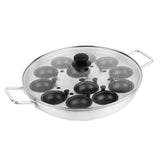 K892 Vogue Aluminium Egg Poacher 350mm