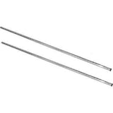 U887 Vogue Chrome Upright Posts 1270mm (Pack of 2) - JD Catering Equipment Solutions Ltd