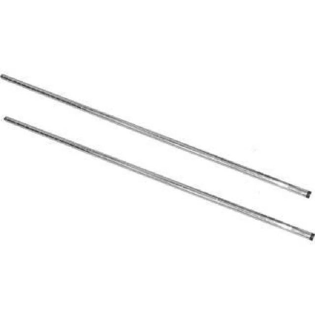 U887 Vogue Chrome Upright Posts 1270mm (Pack of 2) - JD Catering Equipment Solutions Ltd