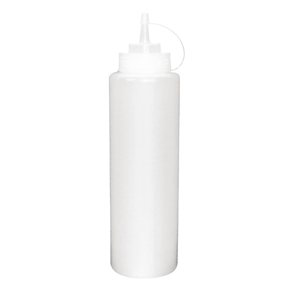 K657 Vogue Clear Squeeze Sauce Bottle 12oz