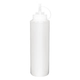 K657 Vogue Clear Squeeze Sauce Bottle 12oz