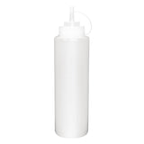 K062 Vogue Clear Squeeze Sauce Bottle 8oz