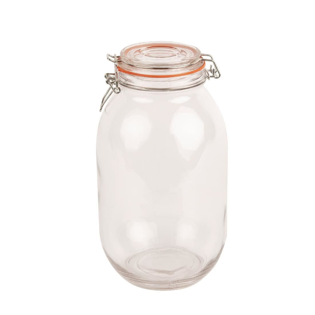 P495 Vogue Clip Top Preserve Jar 3000ml