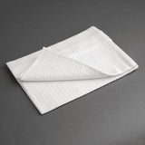 CC598 Vogue Cloths White Honeycomb Weave (Pack of 10)