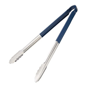 HC849 Vogue Colour Coded Serving Tong Blue 405mm - JD Catering Equipment Solutions Ltd