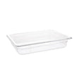 U228 Vogue Polycarbonate 1/2 Gastronorm Container 65mm Clear - JD Catering Equipment Solutions Ltd
