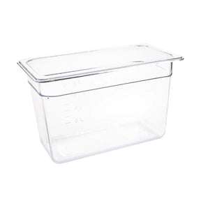 U235 Vogue Polycarbonate 1/3 Gastronorm Container 200mm Clear - JD Catering Equipment Solutions Ltd