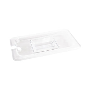 U253 Vogue Polycarbonate 1/4 Gastronorm Lid Notched - JD Catering Equipment Solutions Ltd