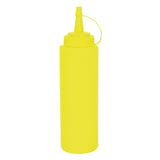 K158 Vogue Yellow Squeeze Sauce Bottle 24oz