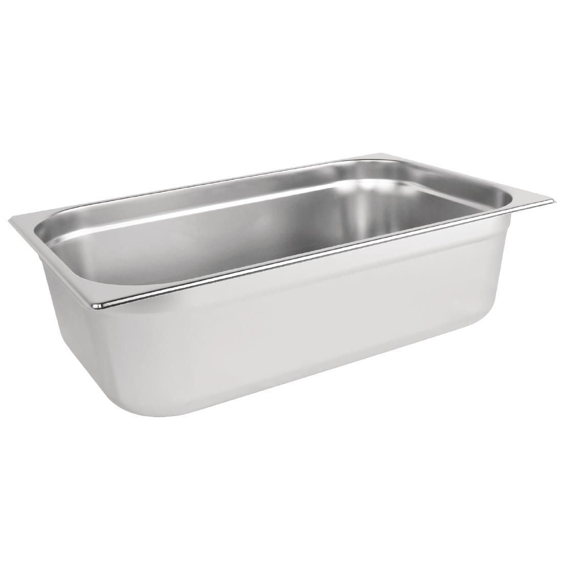K924 Vogue Stainless Steel 1/1 Gastronorm Pan 150mm
