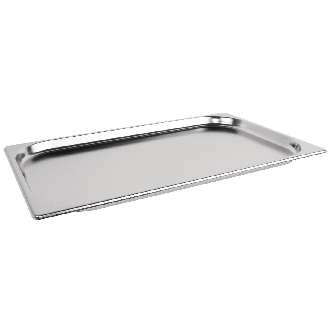 K998 Vogue Stainless Steel 1/1 Gastronorm Pan 20mm
