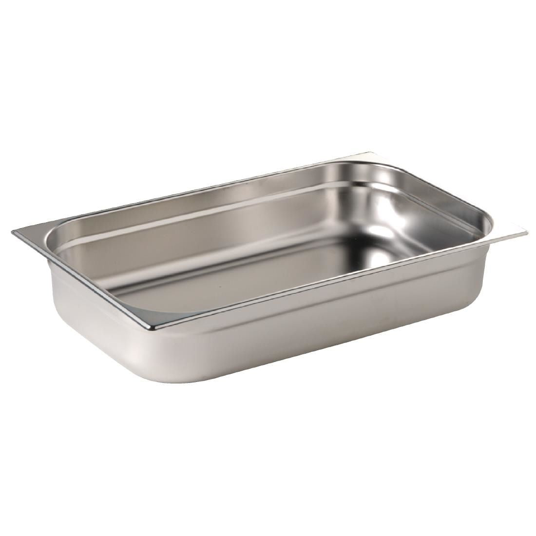 K903 Vogue Stainless Steel 1/1 Gastronorm Pan 65mm