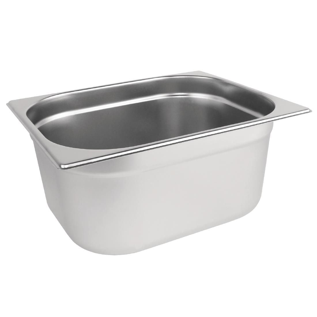 K930 Vogue Stainless Steel 1/2 Gastronorm Pan 150mm