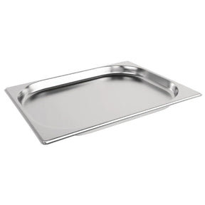 K906 Vogue Stainless Steel 1/2 Gastronorm Pan 20mm - JD Catering Equipment Solutions Ltd