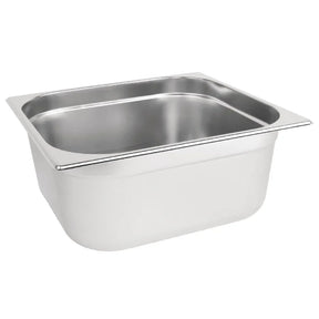 K814 Vogue Stainless Steel 2/3 Gastronorm Pan 150mm - JD Catering Equipment Solutions Ltd
