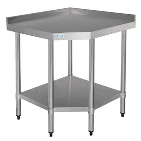 GL278 Vogue Stainless Steel Corner Table 700mm - JD Catering Equipment Solutions Ltd