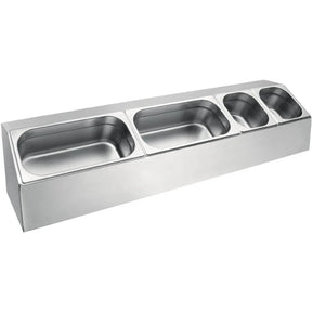 CP542 Vogue Stainless Steel Gastronorm Pan Rack Long - JD Catering Equipment Solutions Ltd