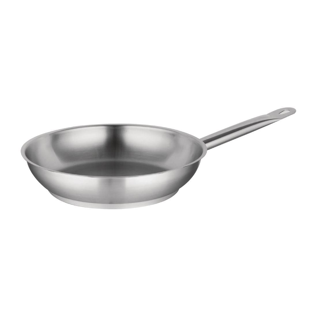 M925 Vogue Stainless Steel Induction Frying Pan 240mm