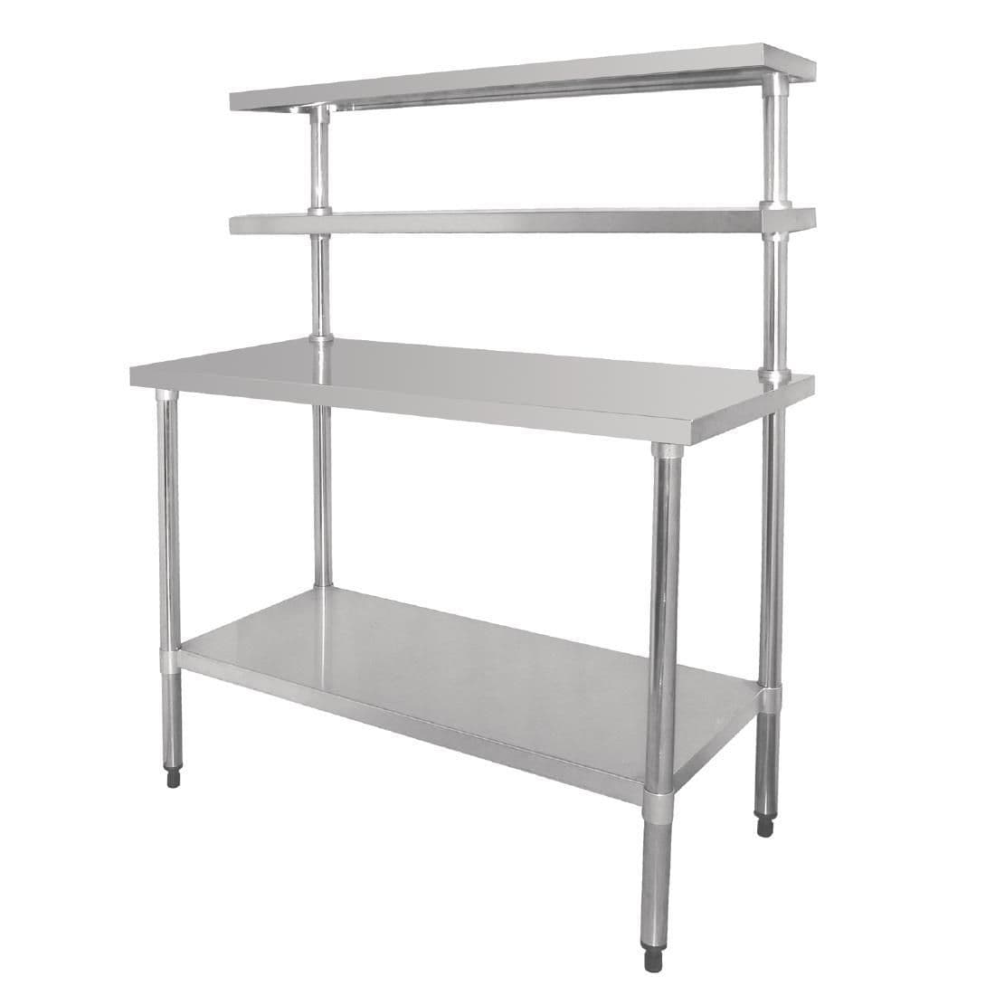 CC359 Vogue Stainless Steel Prep Station 1200x600mm