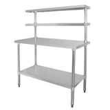 CC360 Vogue Stainless Steel Prep Station 1800x600mm