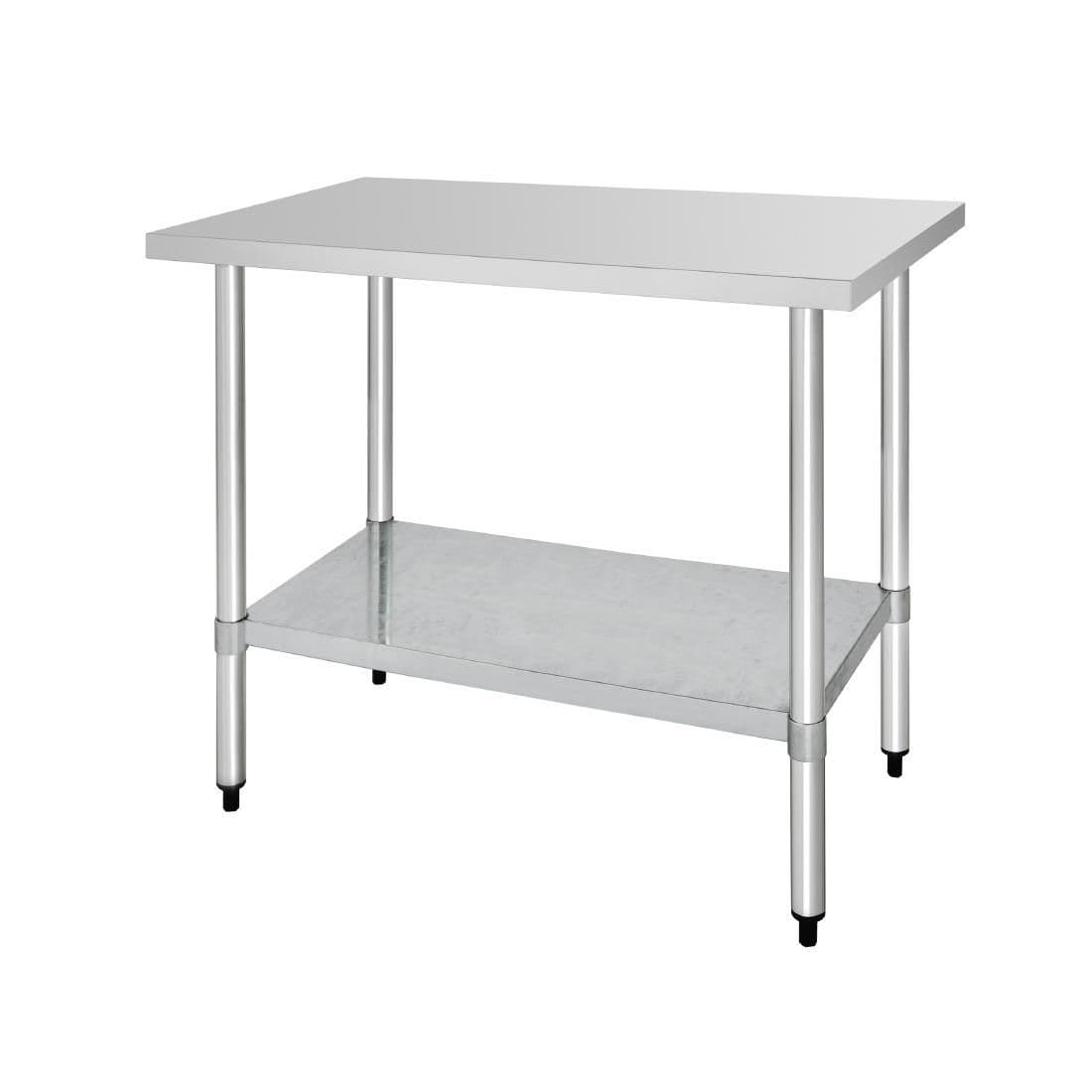 T376 Vogue Stainless Steel Prep Table 1200mm