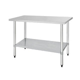 T377 Vogue Stainless Steel Prep Table 1500mm