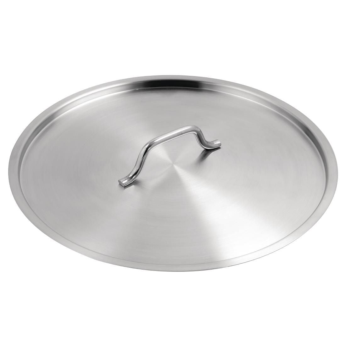 T148 Vogue Stainless Steel Saucepan Lid 400mm