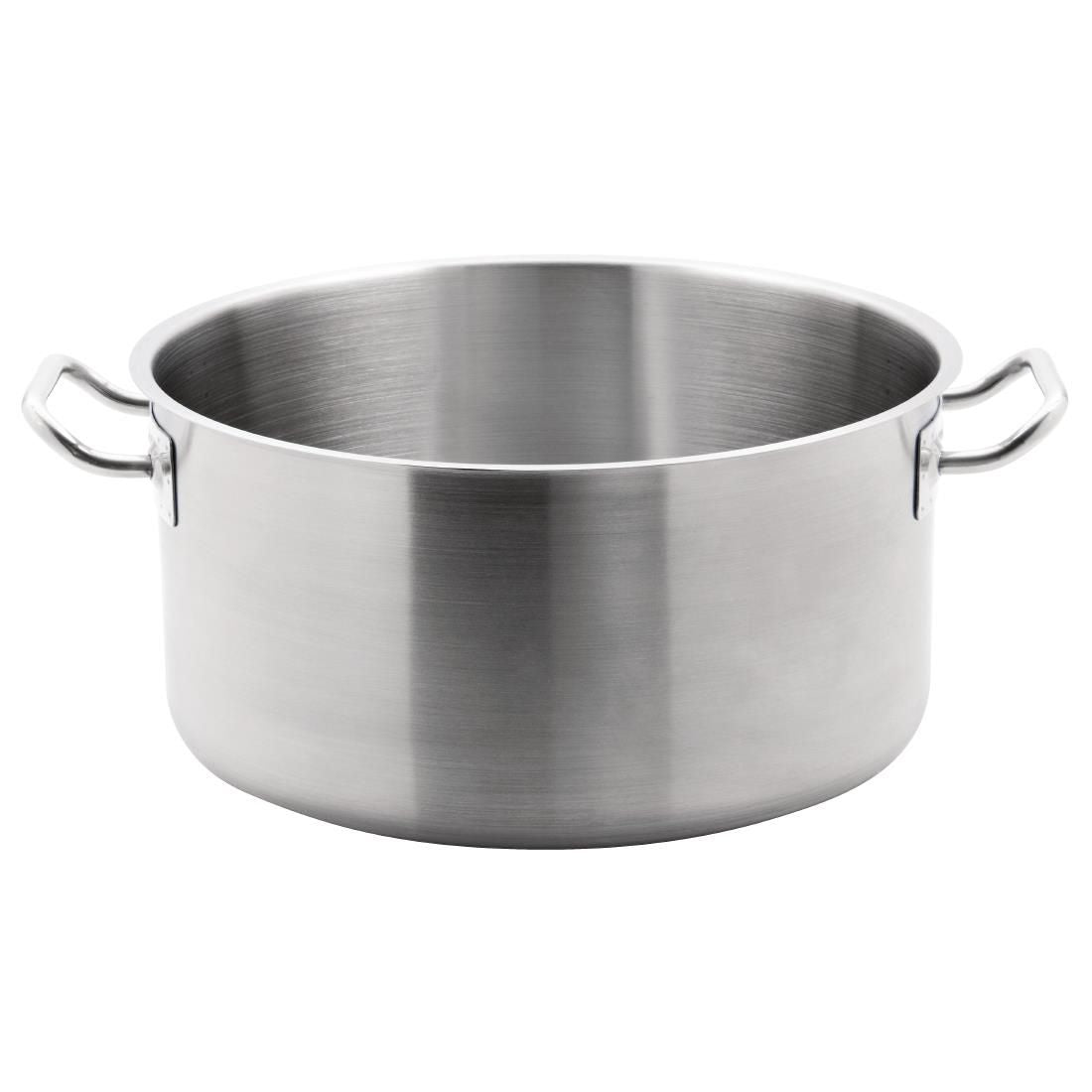 T088 Vogue Stainless Steel Stew pan 18.5Ltr