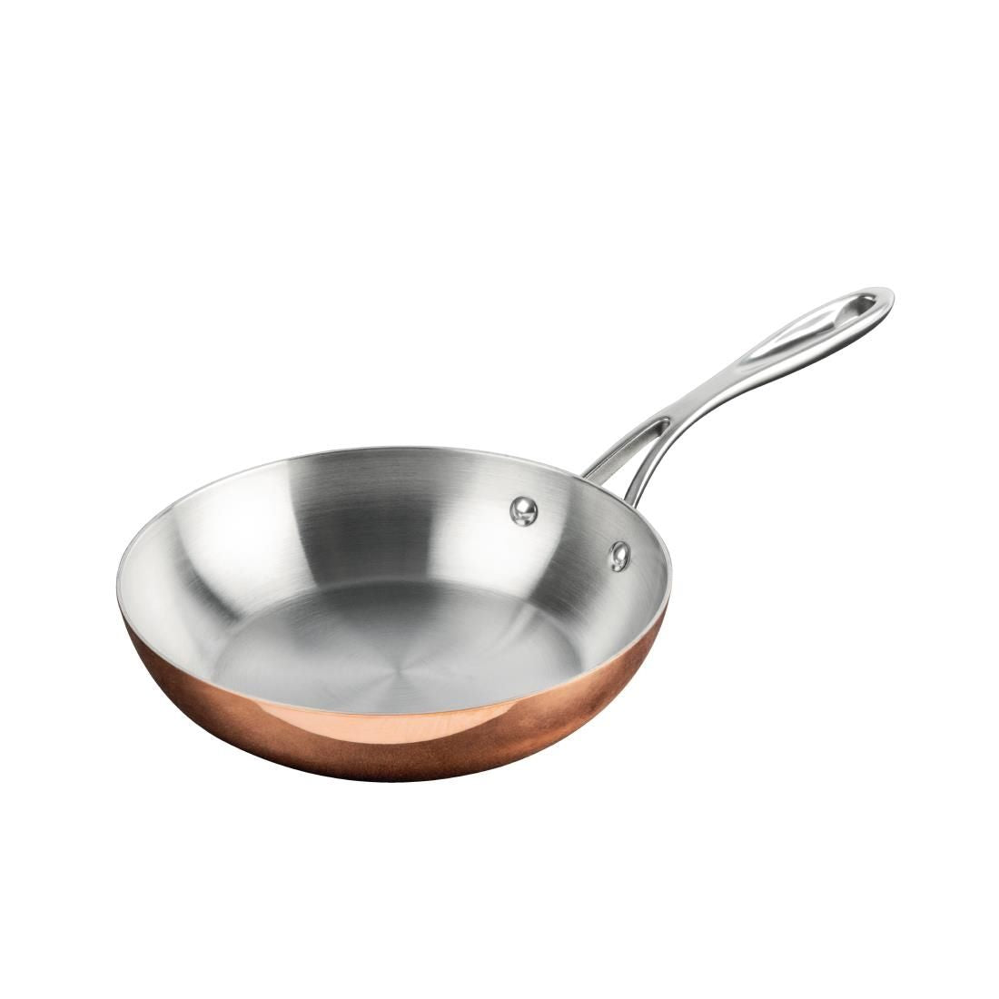 CM678 Vogue Tri Wall Copper Frying Pan 200mm