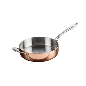 CM676 Vogue Tri Wall Copper Saute Pan 240mm CM676 - JD Catering Equipment Solutions Ltd