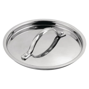 Y423 Vogue Tri Wall Saucepan Lid 160mm - JD Catering Equipment Solutions Ltd