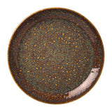 VV1834 Steelite Vesuvius Coupe Plates Amber 253mm (Pack of 12)