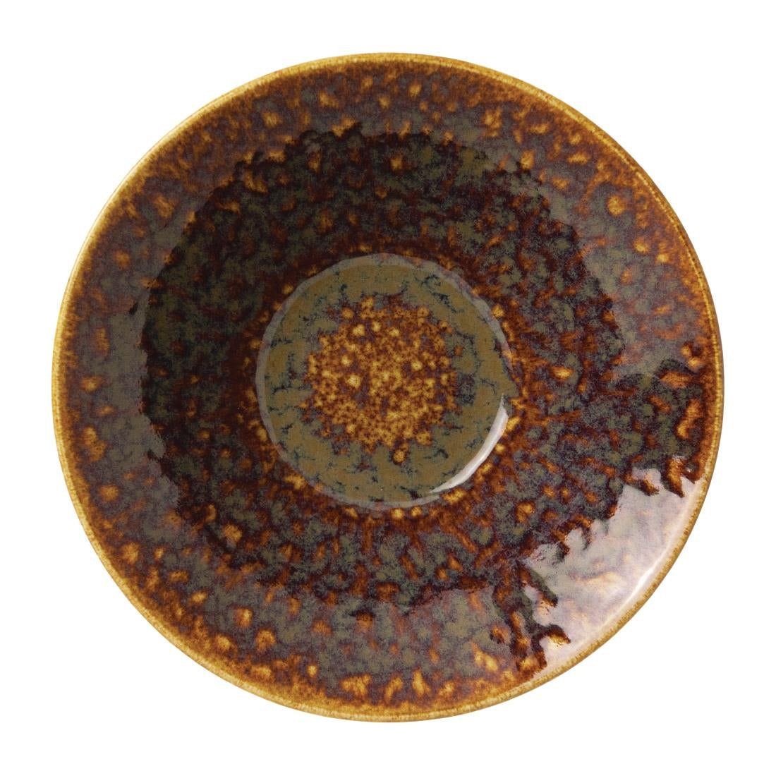 VV1845 Steelite Vesuvius Essence Bowls Amber 165mm (Pack of 12)