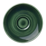 VV2419 Steelite Vesuvius Burnt Emerald Saucers 152mm (Pack of 12)