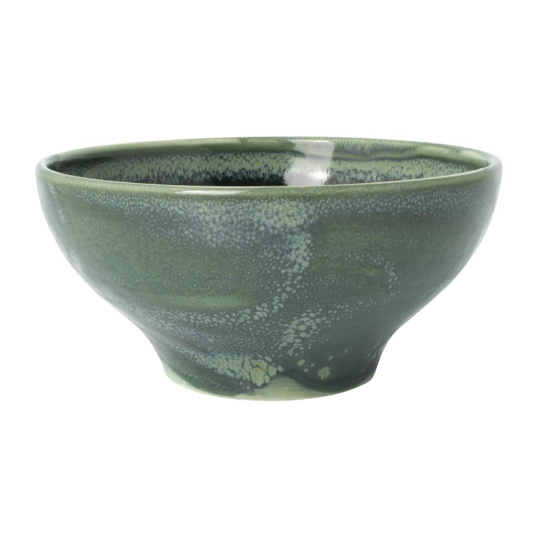 VV2525 Steelite Aurora Vesuvius Burnt EmeraldTulip Bowls 140mm (Pack of 12)