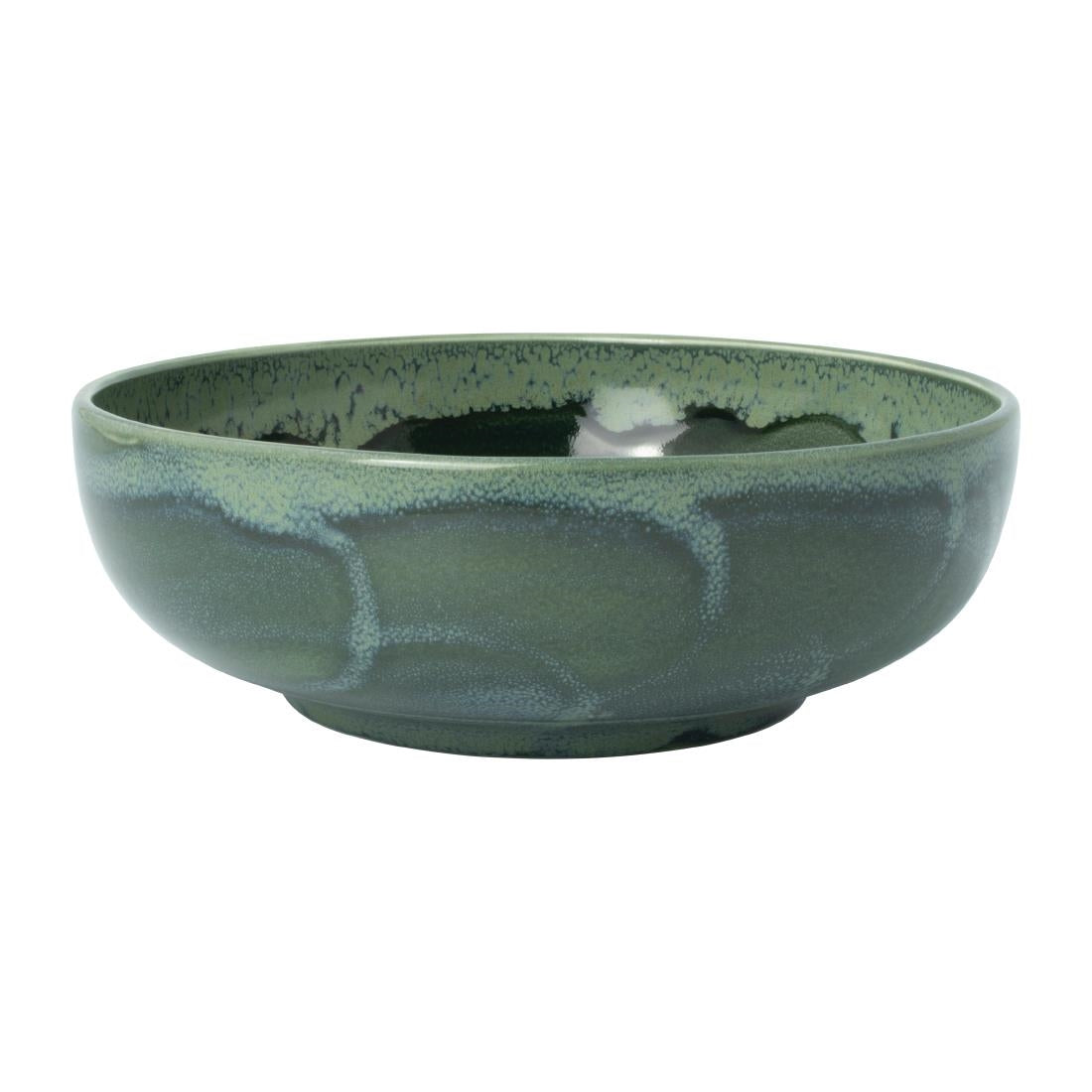 VV2528 Steelite Aurora Vesuvius Burnt Emerald Bowls 175mm (Pack of 12)