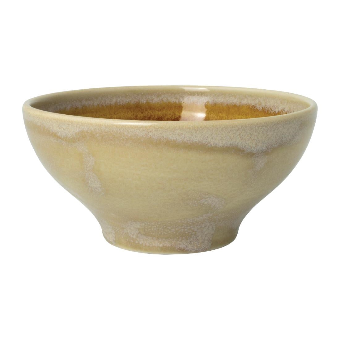 VV2546 Steelite Aurora Vesuvius AmberTulip Bowls 140mm (Pack of 12)