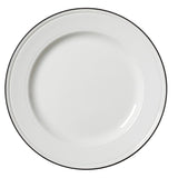 VV2672 Steelite Bead Black Band Plates 285mm (Pack of 6)