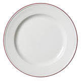 VV2683 Steelite Bead Maroon Band Plates 285mm (Pack of 6)