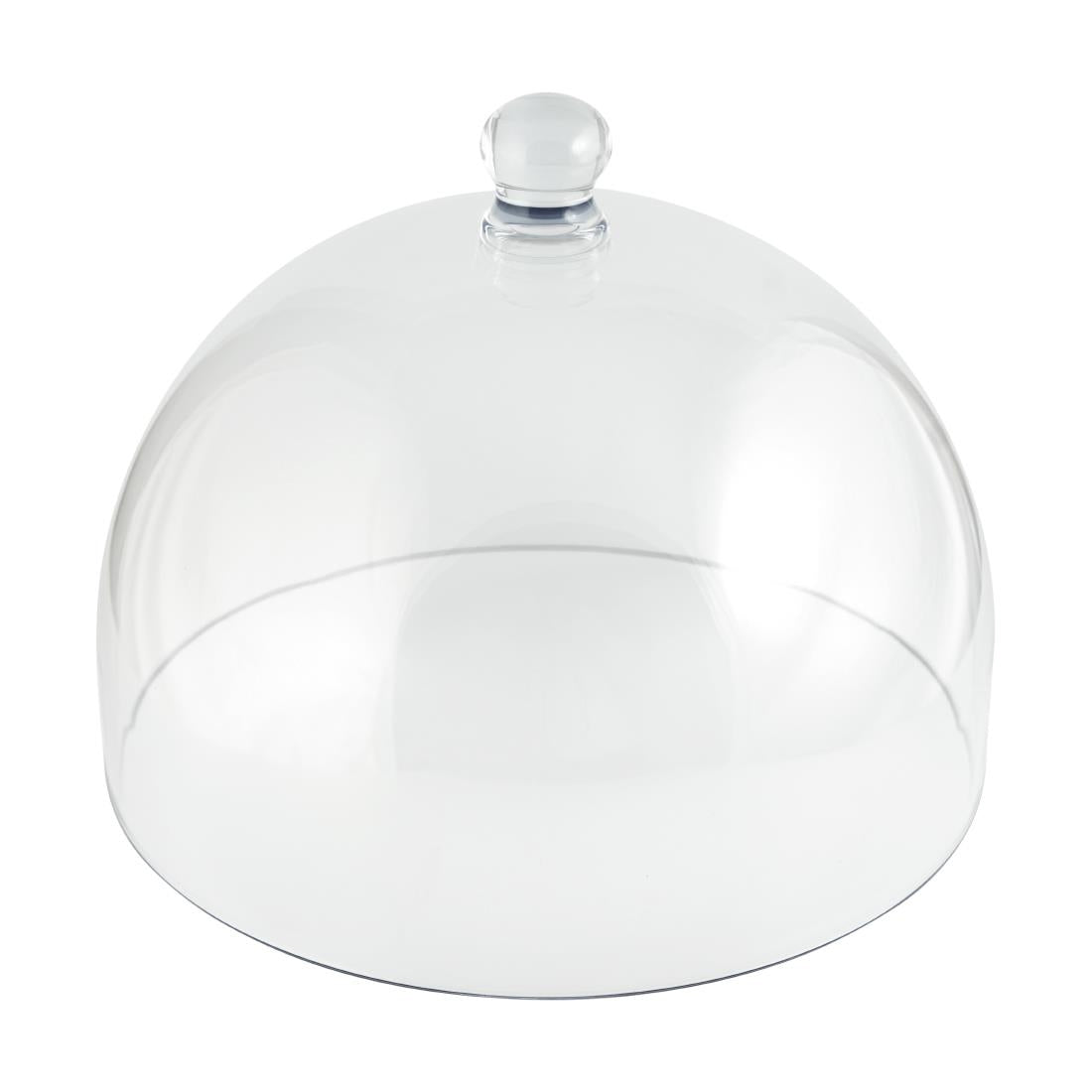 VV3413 Steelite Creations Polycrystal Clear Dome Cover 312 Diax231mm (Box 1)(Direct)
