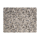 VV3427 Steelite Modern Twist Silicone Placemat Black Grey Hatch 305x400mm (Box 12)(Direct)