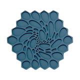 VV3432 Steelite Modern Twist Trivet Midnight Hive 178mm (Box 6)(Direct)