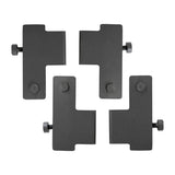 VV3445 Steelite DWH Fusion Universal Shelf Holder Fusion Risers Black (Pack of 4) - JD Catering Equipment Solutions Ltd