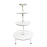 VV3458 Steelite Aged White Pipe Stand 3-Tier 355x674mm - JD Catering Equipment Solutions Ltd