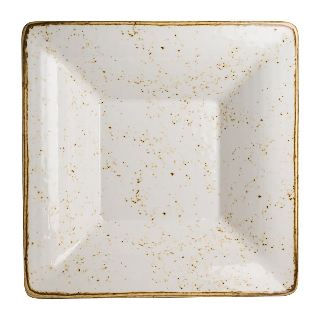 VV3466 Steelite Craft White Buffet Square Pebble Bowls 381mm (Pack of 3)