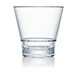 VV3563 Steelite Capella Stack Clear Double Rocks 355ml (Box 12)(Direct)